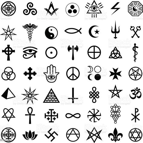 Magical symbols svg